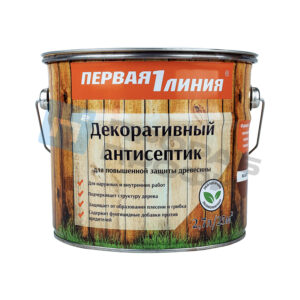 Антисептик декоративный Первая линия Белый (2,7 л)