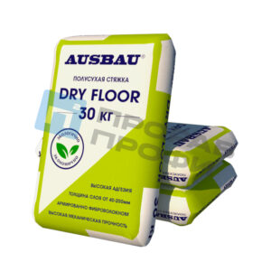 Пол фибростяжка AUSBAU DRY FLOOR М200 полусухая (30 кг)